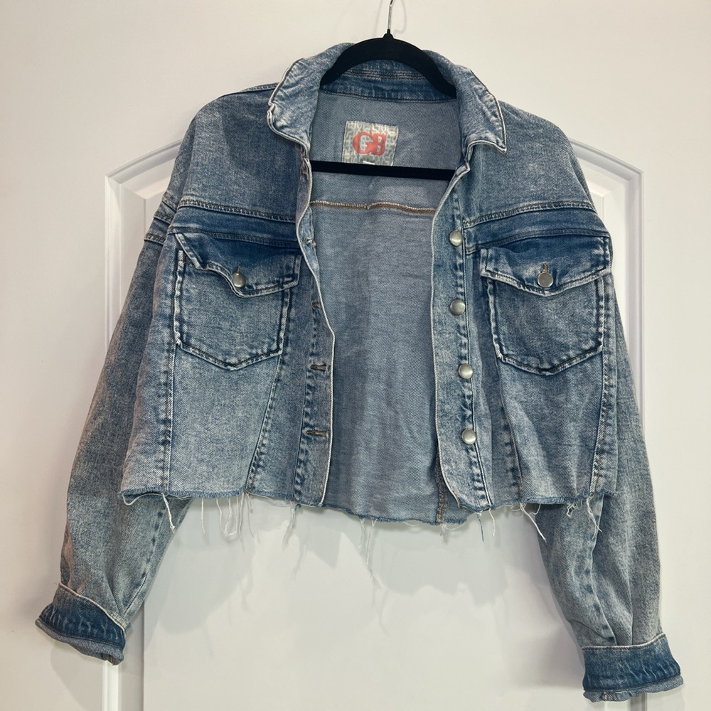 Gianni Bini Light Blue Denim Jacket